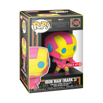 Funko Pop! Marvel: Infinity Saga (Black Light) - Iron Man (Mark 1) / Iron Man (Mark 3) / Iron Man (Mark 5) / 10" Hulkbuster [Target Exclusive] *PREORDER*