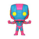 Funko Pop! Marvel: Infinity Saga (Black Light) - Iron Man (Mark 1) / Iron Man (Mark 3) / Iron Man (Mark 5) / 10" Hulkbuster [Target Exclusive] *PREORDER*