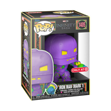 Funko Pop! Marvel: Infinity Saga (Black Light) - Iron Man (Mark 1) / Iron Man (Mark 3) / Iron Man (Mark 5) / 10" Hulkbuster [Target Exclusive] *PREORDER*