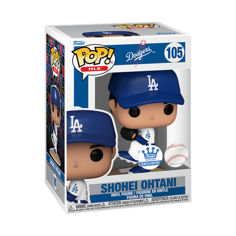 Funko Pop! MLB Shohei Ohtani (Home LA Dodgers Jersey) PITCHING #105 [FUNKO SHOP Exclusive] *PREORDER*