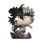 Funko Pop! ANIMATION: BLACK CLOVER BLACK ASTA GLOW IN THE DARK #1556 [EXCLUSIVE]