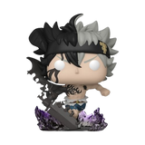 Funko Pop! ANIMATION: BLACK CLOVER BLACK ASTA GLOW IN THE DARK #1556 [EXCLUSIVE]