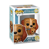 Funko Pop! Disney: Lady And The Tramp - Lady with Puppy #1553 / Tramp with Puppy #1554 *PREORDER*