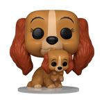 Funko Pop! Disney: Lady And The Tramp - Lady with Puppy #1553 / Tramp with Puppy #1554 *PREORDER*