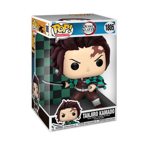 Funko Pop! Jumbo: Demon Slayer - 10" Tanjiro Kamado #1805 *PREORDER*