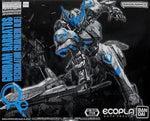 Gunpla: Ecopla - Gundam Barbatos [Recirculation Color / Neon Blue] Master Grade (MG) Gunpla Model Kit