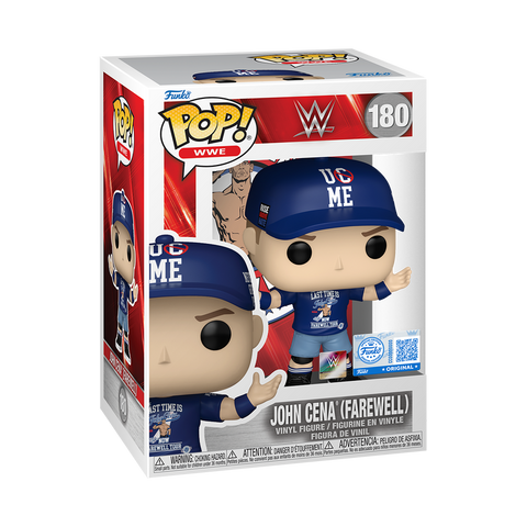 Funko Pop! Sports: WWE - John Cena (Farewell) #180 [Fanatics Special Edition Exclusive] *PREORDER*