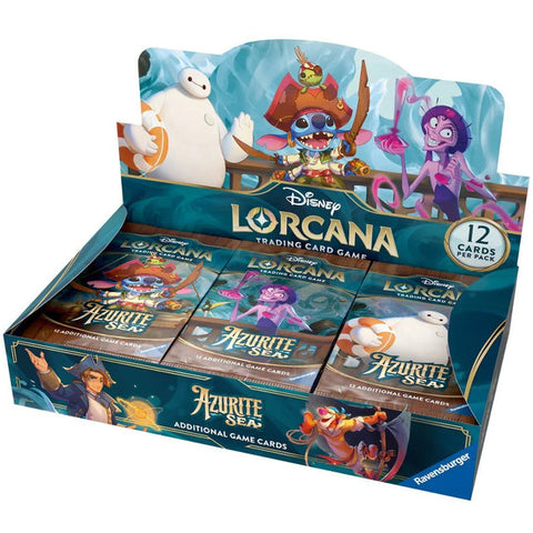 Disney: Lorcana TCG - Azurite Sea Booster Box *PREORDER*