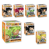 Funko Pop! Anime: Dragon Ball Super - Super Saiyan Broly / Goku (Kid) / Super Saiyan God Vegeta / Cheelai / Broly / Gogeta *PREORDER*