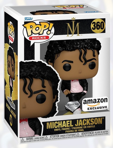 Funko Pop! Music - Michael Jackson (Diamond - Billie Jean) #360 [Amazon Exclusive] *PREORDER*