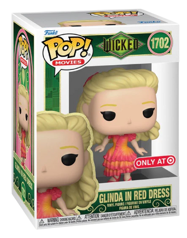 Funko Pop! Movies: Wicked - Glinda In Red Dress #1702 [Target Exclusive] *PREORDER*