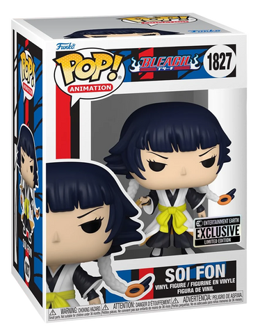 Funko Pop! Anime: Bleach - Soi Fon #1827 [Entertainment Earth Exclusive] *PREORDER*