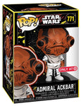 Funko Pop! Star Wars - Admiral Ackbar (Retro Series) #771 [Target Exclusive] *PREORDER*