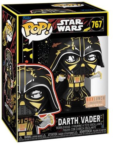 Funko Pop! Star Wars - Darth Vader (Retro Series) #767 [BoxLunch Exclusive - GITD] *PREORDER*