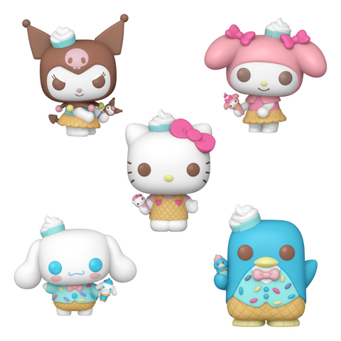 Funko Pop! Sanrio: Ice Cream - Hello Kitty / Kuromi / My Melody / Cinnamoroll / Tuxedosam *PREORDER*