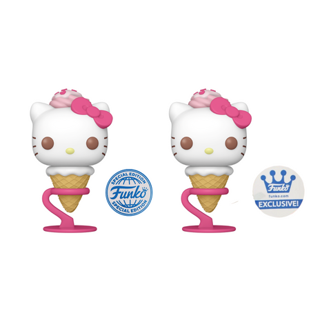 Funko Pop! Sanrio: Ice Cream - Hello Kitty As Ice Cream #104 [EXCLUSIVE] *PREORDER*