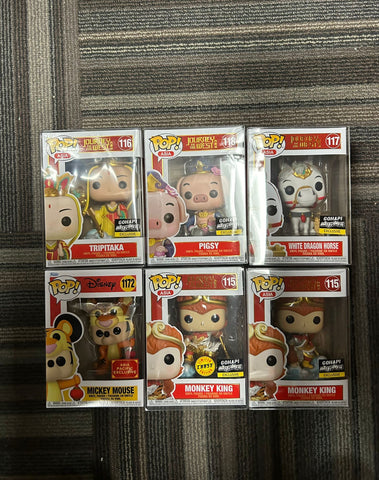 FUNKO! ASIA EXCLUSIVES: THREE KINGDOMS, JOURNEY TO THE WEST, CHOUCHOU, GENSHIN IMPACT, LEGENDARY CREATURES & MYTHS, BRUCE LEE, OLD MASTER Q, ULTRAMAN, VOLTRON, GUDETAMA, WATER MARGIN, DISNEY, FREDDY FUNKO *WEB ONLY*