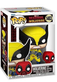 Funko Pop! Marvel: Deadpool & Wolverine - Deadpool with Headpool #1400 / Dogpool #1401 / Kidpool #1402 / Wolverine with Babypool #1403 / Pocket Pop! Keychain Deadpool **PREORDER**