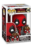 Funko Pop! Marvel: Deadpool & Wolverine - Deadpool with Headpool #1400 / Dogpool #1401 / Kidpool #1402 / Wolverine with Babypool #1403 / Pocket Pop! Keychain Deadpool **PREORDER**