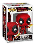 Funko Pop! Marvel: Deadpool & Wolverine - Deadpool with Headpool #1400 / Dogpool #1401 / Kidpool #1402 / Wolverine with Babypool #1403 / Pocket Pop! Keychain Deadpool **PREORDER**