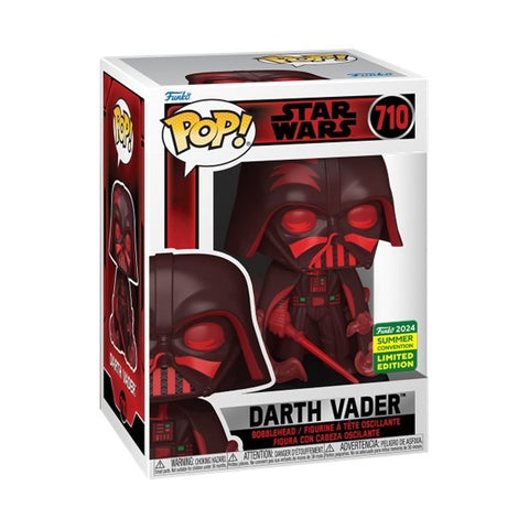 Funko Pop! Star Wars - Darth Vader #710 [2024 SDCC SHARED CON STICKER] *PREORDER*