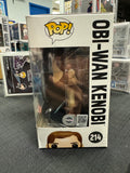 FUNKO POP! Star Wars Obi Wan Kenobi Smuggler’s Bounty Exclusive # 214 [SIGNED by Ewan McGregor] SWAU authentic *FREE SHIPPING*