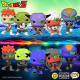 Funko Pop! Anime: Ginyu Force - Ginyu / Guldo / Recoome / Burter / Jiece [Entertainment Earth Exclusive - GITD]