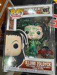 FUNKO POP! HUNTER X HINTER ILLUMI  **voice actor Chris Hackney AUTOGRAPHED**