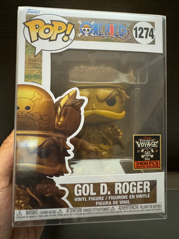 Funko Pop! GOLDEN GOL D ROGERS LIMITED 3400 [2024 SDCC FUNDAY Exclusive]