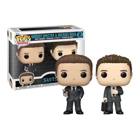 Funko Pop! Television: Suits - Harvey Specter & Michael Ross 2pk *PREORDER*