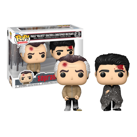 Funko Pop! Television: The Sopranos - Paulie "Walnuts" Gualtieri & Christopher Moltisanti 2pk *PREORDER*