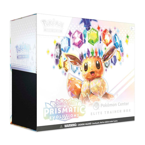 Scarlet & Violet: Prismatic Evolutions Elite Trainer Box [POKEMON CENTER EXCLUSIVE]