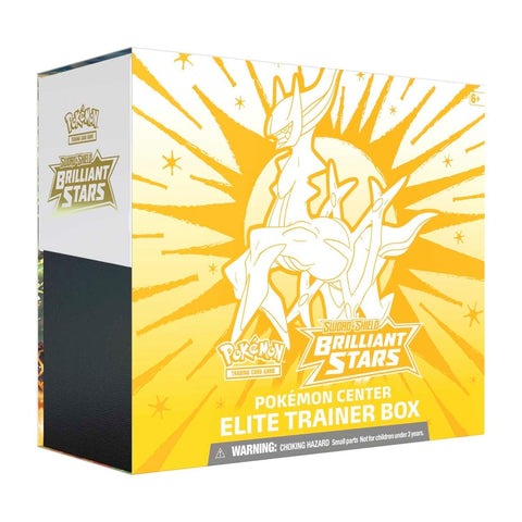 Sword & Shield Brilliant Stars Elite Trainer Box ETB [POKEMON CENTER EXCLUSIVE]