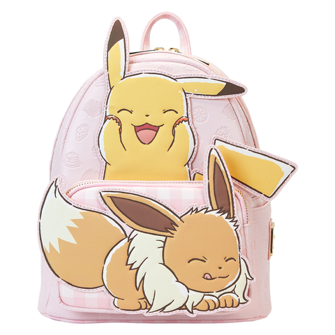 Loungefly - Pokemon Cafe Pikachu & Eevee Mini Backpack