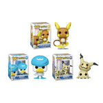 Funko Pop! Games: Pokemon - Alolan Raichu / Quaxly / Mimikyu *PREORDER*