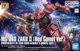 Gunpla - HGOG 024 MS-06S Zaku II (Red Comet Ver.) 1/144 High Grade [HG] Model Kit *PREORDER*