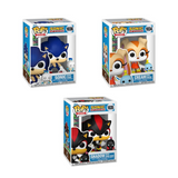 Funko Pop! Games: Sonic The Hedgehog - Sonic with Chao / Cream with Cheese / Shadow with Dark Chao *PREORDER*