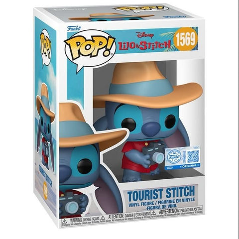 Funko Pop! Disney: Lilo & Stitch - Tourist Stitch #1569 [Funko Special Edition] *PREORDER*