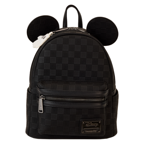 Loungefly - Disney Mickey Mouse Checkered Texture Mini Backpack