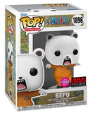 Funko Pop! Anime: One Piece - Bepo (Flocked) #1896 [AAA Anime Exclusive] *PREORDER*