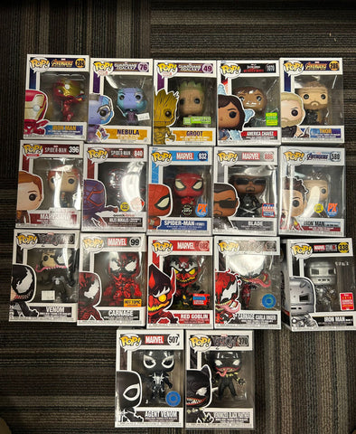 Funko Pop! Marvel Lot 2/2 **WEB ONLY**