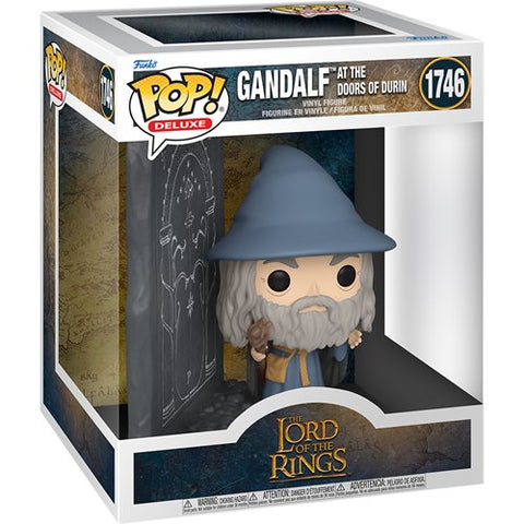 Funko Pop! Movies: Lord Of The Rings - Deluxe 6" Gandalf At The Doors Of Durin #1746 *PREORDER*