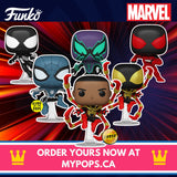 Funko Pop! Marvel: Spider-Man - Symbiote / Fear Itself / Miles Morales Iron Spider / Scarlet Spider Kaine / Chasm *PREORDER*