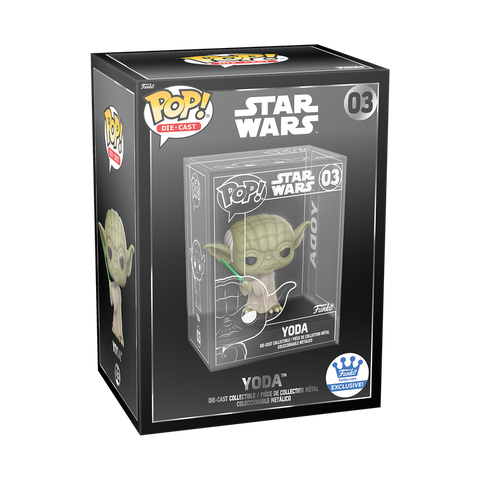 Funko Pop! Star Wars - Yoda (Die-Cast) #03 [Funko Shop Exclusive] *PREORDER*