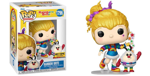 Funko Pop! Animation: Rainbow Brite - Rainbow Brite (Glitter) #1796 [Hot Topic Exclusive] *PREORDER*