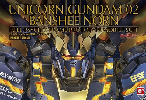 Bandai: Gunpla - Unicorn Gundam 02 Banshee Norn Full Psycho-Frame Perfect Grade [PG] 1/60 Model Kit