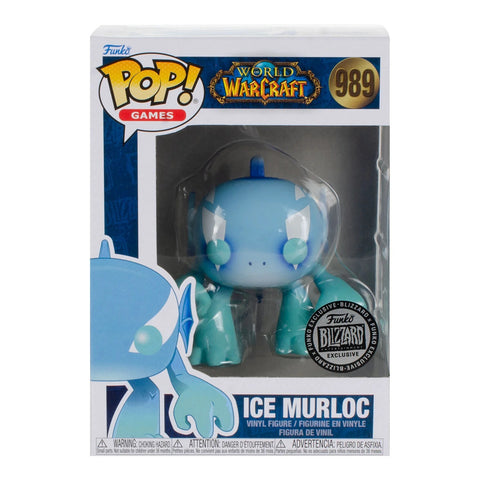 Funko Pop! Games: World Of Warcraft - Ice Murloc #989 [Blizzard X Funko Exclusive] *PREORDER*