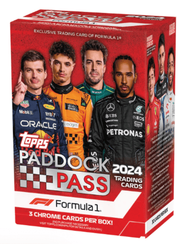 2024 Topps Formula 1 F1 Racing Paddock Pass Value Box Factory Sealed