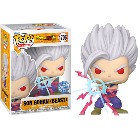 Funko Pop! Dragonball Z - Son Gohan (Beast) #1706 [SPECIAL EDITION Exclusive] **PREORDER**