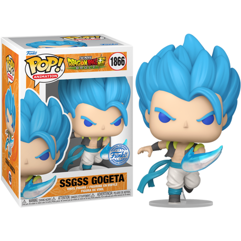 Funko Pop! Anime: Dragon Ball Super - SSGSS Gogeta #1866 [Special Editon]